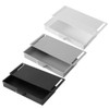MAGICLULU 3pcs paste drawer Under Desk Out Drawer under table