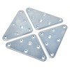 Design61 Set of 4 Mounting Plates for Furniture Feet with