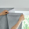 Jilron Adhesive Curtain,100% Blackout Curtains, No Drilling, Suitable for Multi-Scenes