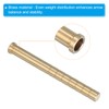 PATIKIL 200 Grain Archery Arrow Brass Insert, 6 Packs Insert