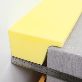 M Mute Touch Bed Filler for Headboard, Suitable for Gap 5.4-6.4" of King Queen Twin Bed, 78.7'' Long Wedge Sleeping Pillow, Foam Bed Mattress Gap Filler