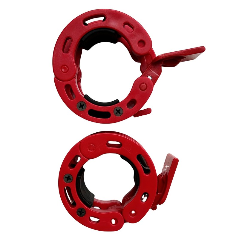 Clamps for 2 Inch Olympic Barbell, Locking Weight Clips, Locking