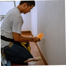 IMIKEYA 2pcs Orange Peel Texture Sponge for Wall Repair - Ideal for Painting - Drywall Texture and Home Decor DIY Tool for Textured Wall Finishes and Ceiling Restoration