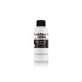 Solution Finish - Black Plastic & Vinyl Trim Restorer - Use for Car and Truck Detailing, No Wet Look, Instantly Revives Color to Trim, Bumpers, Mud Flaps, Etc., Black (2 oz)