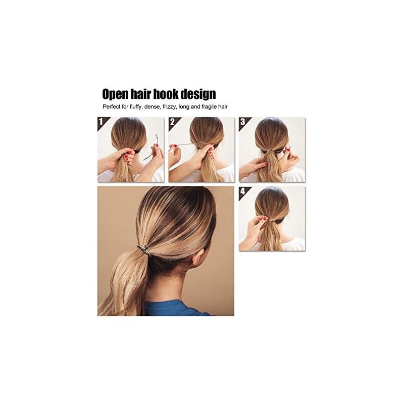 Bungee Hair Ties, Pinzas Para Cabello, Ligas Con Ga Para