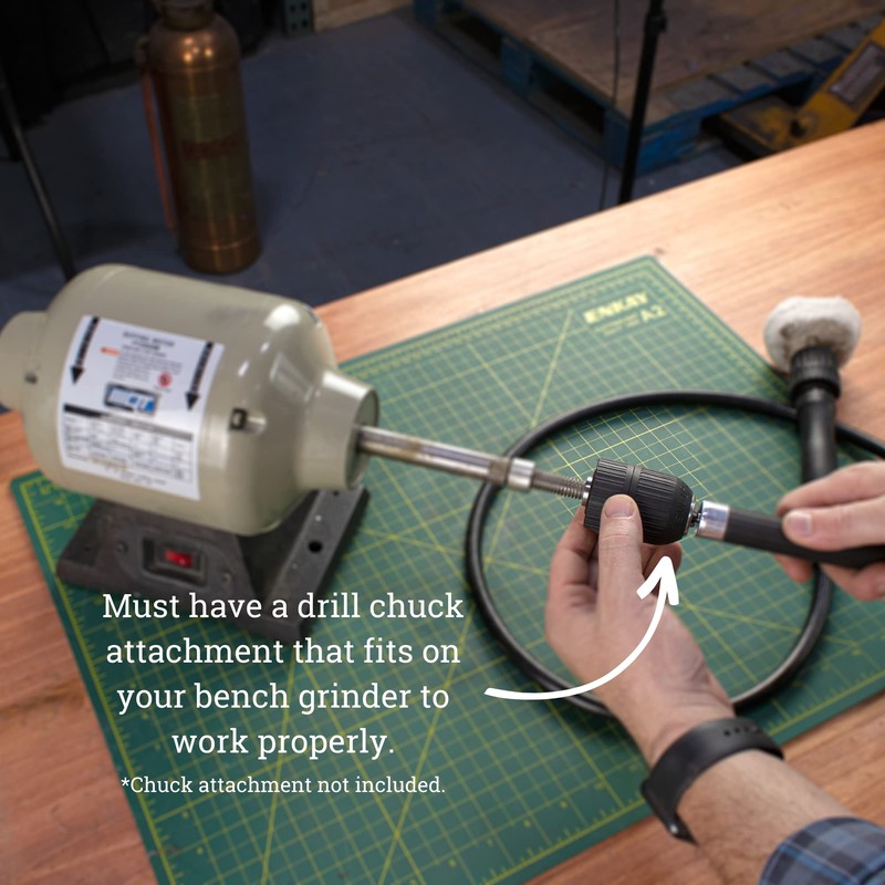 ENKAY - Heavy Duty Flex Shaft with 1/4 inch Keyless