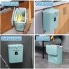 Tiyafuro 2.4 Gallon Kitchen Compost Bin for Counter Top or