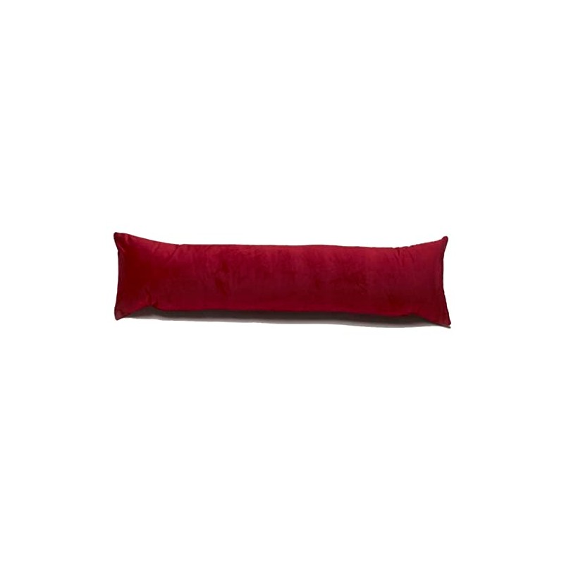 Classic Home Store Burgundy Velvet Draught Excluder Narrow Boat Caravan