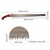 uxcell 24 Inch Pruning Saws, Straight Blade Hand Saw Wood