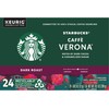 Starbucks Coffee K-Cup Pods, Caffè Verona, Dark Roast Coffee, Notes