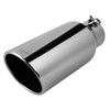 Upower Universal Diesel Trucks Car Exhaust Tip 4 Inch Inlet