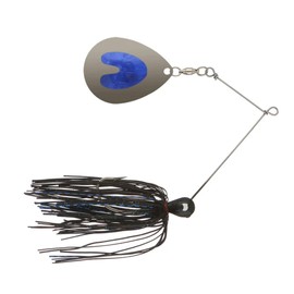 Jewel Jolt Single Spinnerbait 1/2 Black Blue Flash Lazer