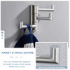 Suyar Bathroom Towel Hook 3 Arms, SUS 304 Stainless Steel