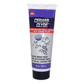 Cerami-Glyde Silicone Brake Lubricant, Tube, 8 oz