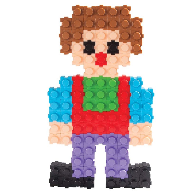 Pilsan pilsan03 296 Click Blocks Spielzeug-Set (200 Teile)