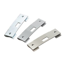 10 Pack Vertical Blind Vane Saver ~ White Curved Repair Clips ~ Fixes Broken