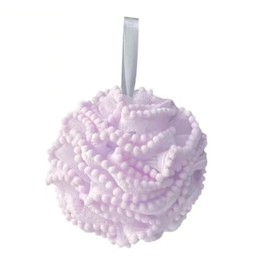 NINFEIQI Bath Shower Pouf Large, Ultra Soft Loofah Shower Sponge for Adults Exfoliating, Scrubbing and Cleaning, Purple