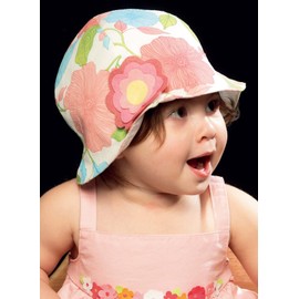 McCall's Patterns M6762 One Size Only InfantSmall - Toddlers' Hats, Pack of 1, White