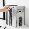 Happyhapi Book Ends Metal Bookends for Shelves, Book Ends, Bookends,