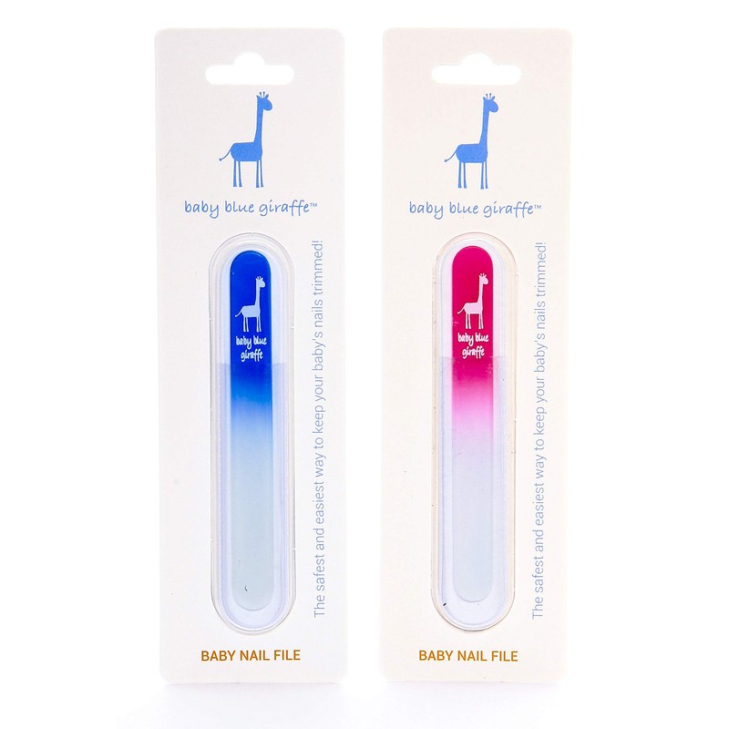 Baby Nail File by baby blue giraffe The Original Glass
