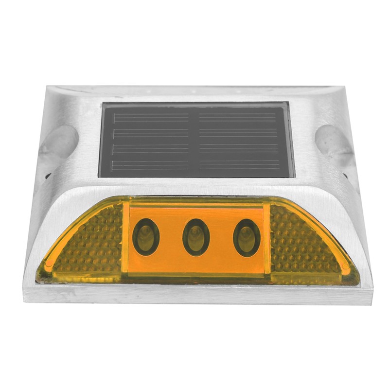 LED Solar Power Ground Marker Lights Waterproof Outdoor Driveway Road