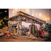 VBS Miniature Wooden Straw Barrow 105 x 75 mm Nativity