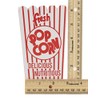 Snappy Popcorn 44-E Red and White Open Top Popcorn Boxes,
