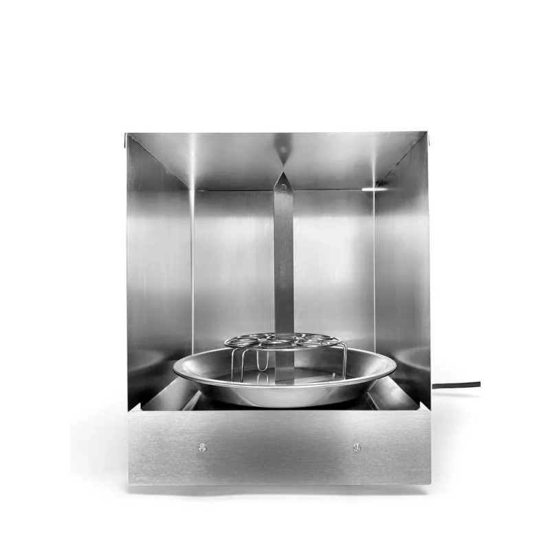 Fire Centric Cooking Outdoor Vertical Rotisserie for Gyros, Shawarma, Kababs,