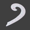 4Pcs Comma Curve Ruler Multifunction Combination Sewing Trimming Drawing Dressmaking