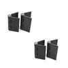 Bobco Metals Heavy Duty Weldable 2 Pairs 4" x 4"