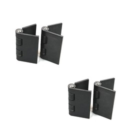 Bobco Metals Heavy Duty Weldable 2 Pairs 4" x 4" Gate Hinges-Steel Butt Hinge/HVY Gates Doors