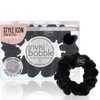 invisibobble Sprunchie Spiral Hair Ring - True Black- 2 Pack