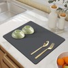 Dish Drying Mat for Kitchen Counter,Coffee Bar Mat for Countertops,Dish