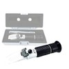 Azzota Portable Aluminum 0-80 Percent Brix Refractometer, Without ATC, Heavy-Duty