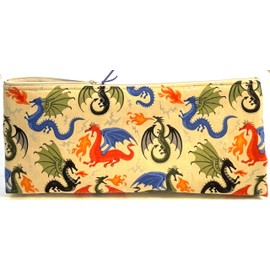 Mah Jongg tiles bag-fushia paint pour (jumbo)