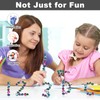 YISHIDANY 24pcs Black Large Fridge Magnets Stones Science Kit, Irregular