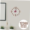 iplusmile Easy Install Roman Numeral Clock Parts DIY Wall Clock