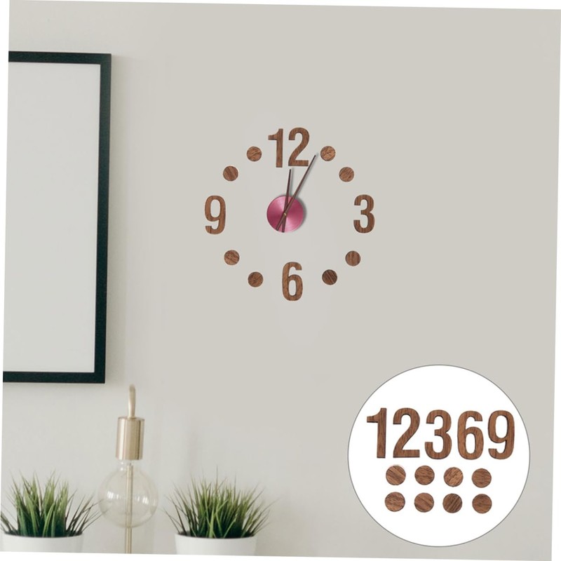 iplusmile Easy Install Roman Numeral Clock Parts DIY Wall Clock