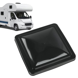 G-PLUS Replacement 14" x 14" Roof Vent Cover Camper RV Trailer Fit for Ventline pre-2008 and Elixir Style Pin 1994 and Newer Black 1pcs,Accessories is not assembled