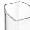 OSCO Clear Acrylic Curved Pen Pot | Pencil Holder |