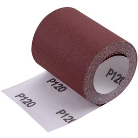 Sandpaper Roll 5m x 93mm Aluminum Oxide Sanding Paper for Automotive and Woodwork, 120 Grit