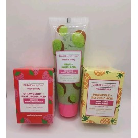 GlobalBeautyCare Global Beauty Care Fresh & Fruity Facial Lot of 3