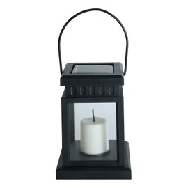 Aignis Solar Lantern Outdoor, Decorative Candle Lantern, Garden Hanging Lantern LED Flickering Flameless Candle Mission Lights for Garden, Lawn, Patio, Yard and Christmas Decoration