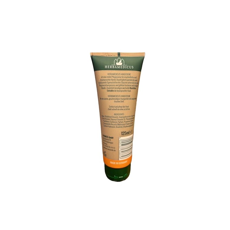 Herbamedicus Hand Cream Chamomile Sensitive Hands, 4 x 125 ml