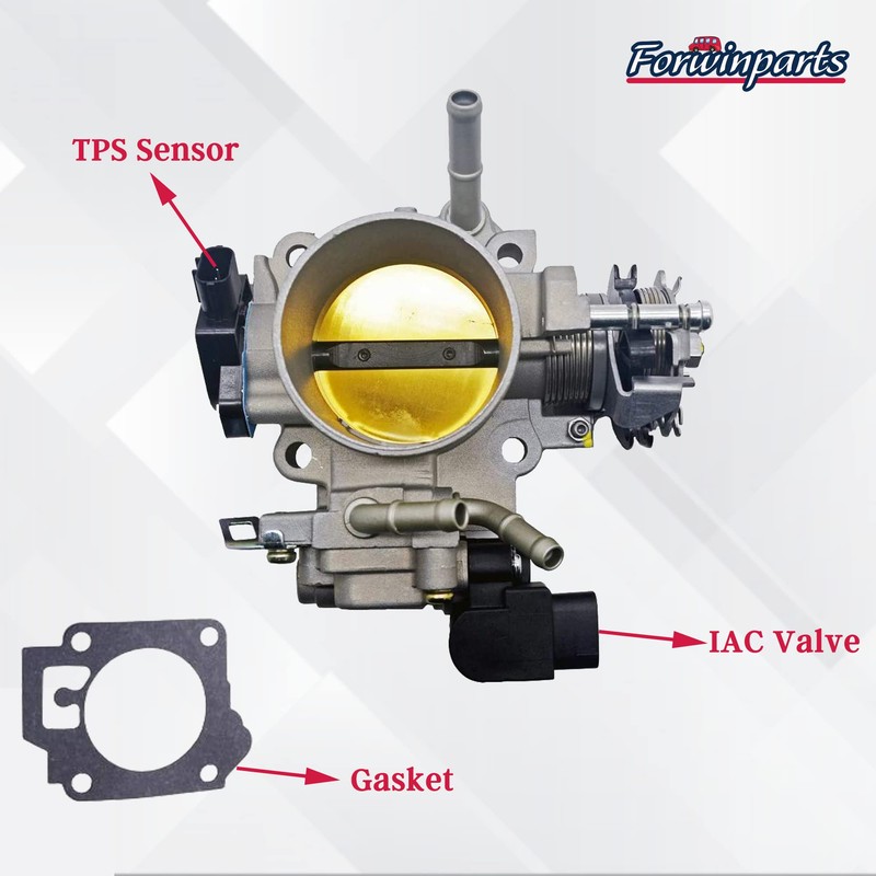Throttle Body for 2003 2004 2005 Honda Accord DX LX