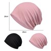 BDSHUNBF 2 PCS Beanie Hat, Winter Knit Beanie Hat for