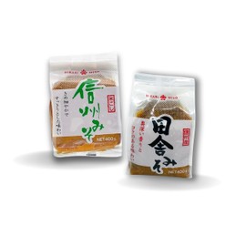 Hikari Miso Soup Paste Red & White - Double Pack 2 x 400 g - Original from Japan - Vegan - OG ASIA - 800 g