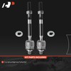 A-Premium 2 x Front Inner Tie Rod Ends, Compatible with