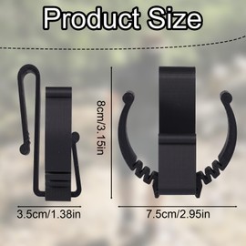 Lyreh Beutel Halfter Kompatibel mit ZYN/NZE/Alpha Dosen, Kompakter Leichter Beutelhalter Visier Clip aus PLA-Material für Unterwegs(Schwarz)