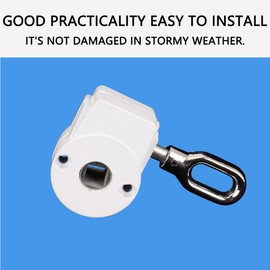 JNNJ Awning Gear Manual, Worm Gear for Awnings, Worm Gear, Awning Gear, Manual for Awnings, for Balcony Awnings, Home, Retractable Blind